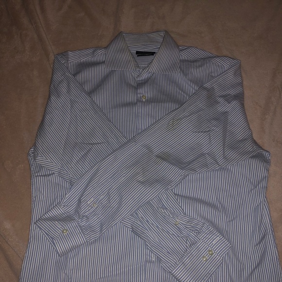 Men’s Blue Marc Anthony Dress Shirt - Picture 4 of 4